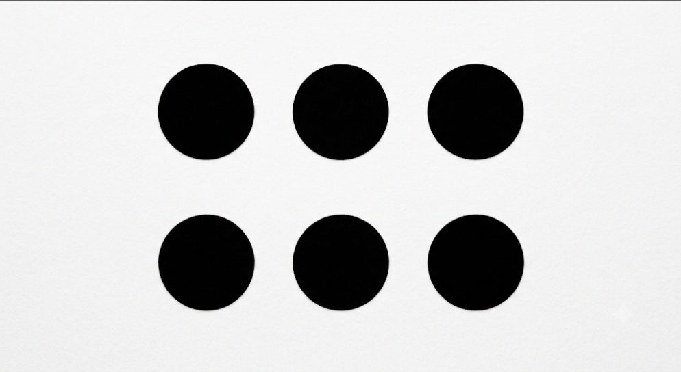 The Trippy Slider - 3x2 Weighted Fidget Slider