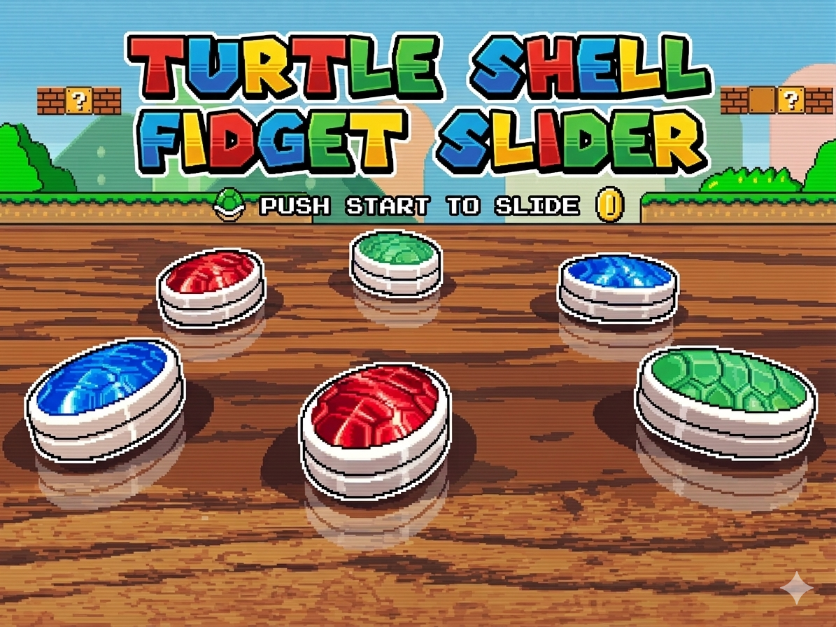 The Turtle Shell - 3x2 Fidget Slider