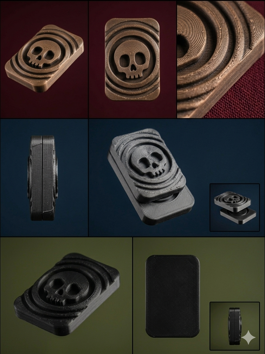 The Bones and All - Hybrid Fidget Slider 4x2