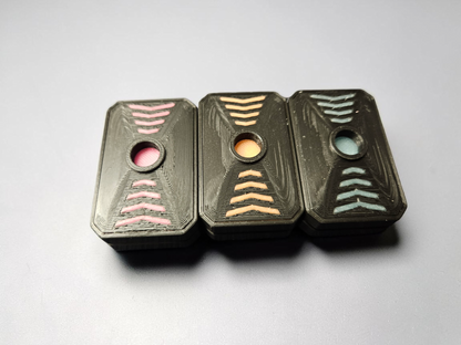 The Reactor - Weighted Glow in the dark Magnetic Slider Fidget