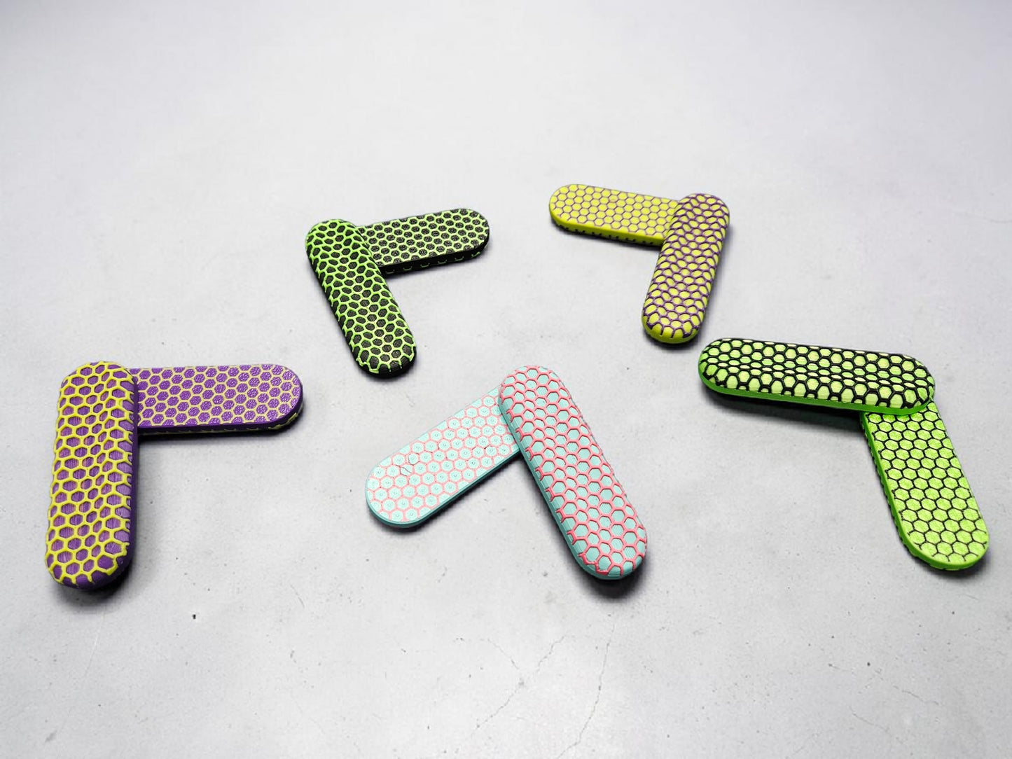 Double Take - Hex Edition - Multi-Function Fidget Slider