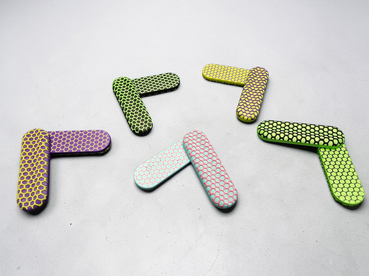 Double Take - Hex Edition - Multi-Function Fidget Slider