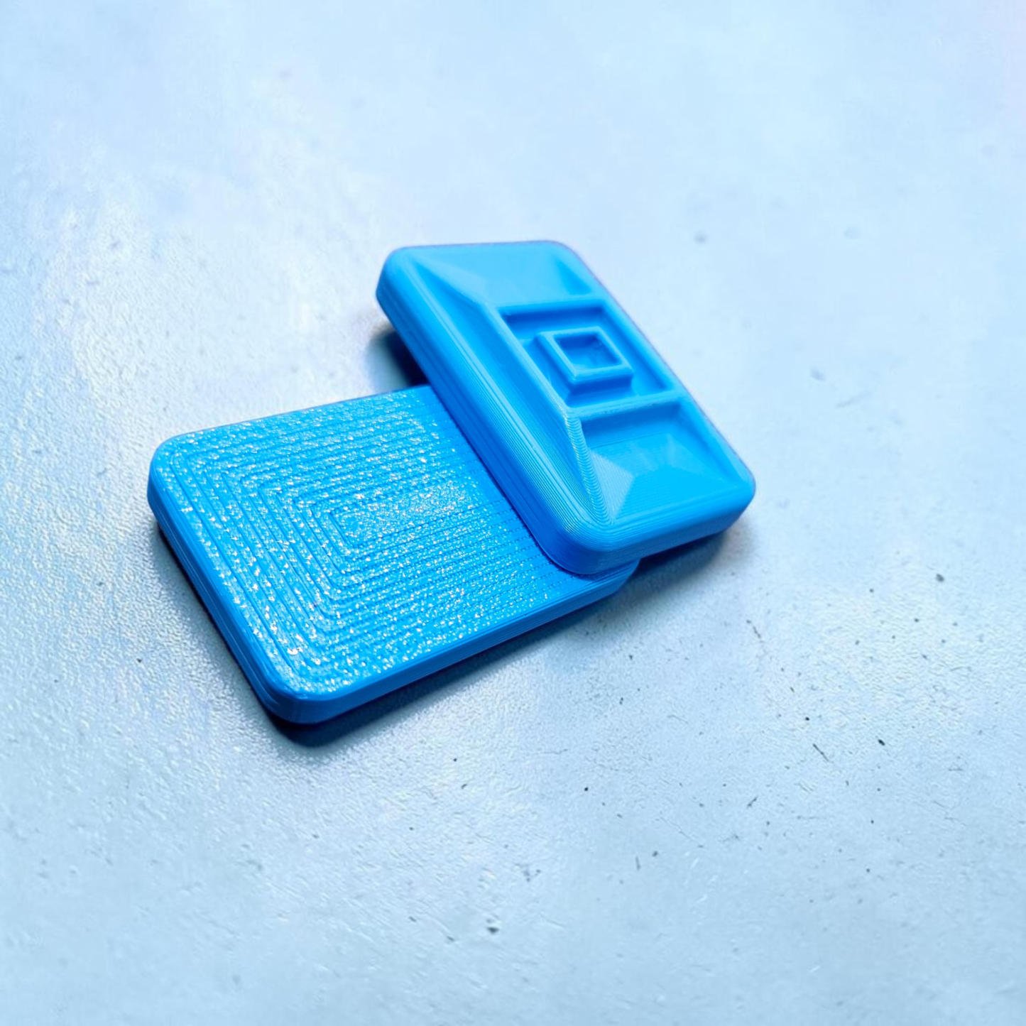 The Couple of Squares - Hybrid Fidget Slider - 4x2