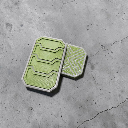 The Armor Back - Premium Hybrid Fidget Slider - 2x4