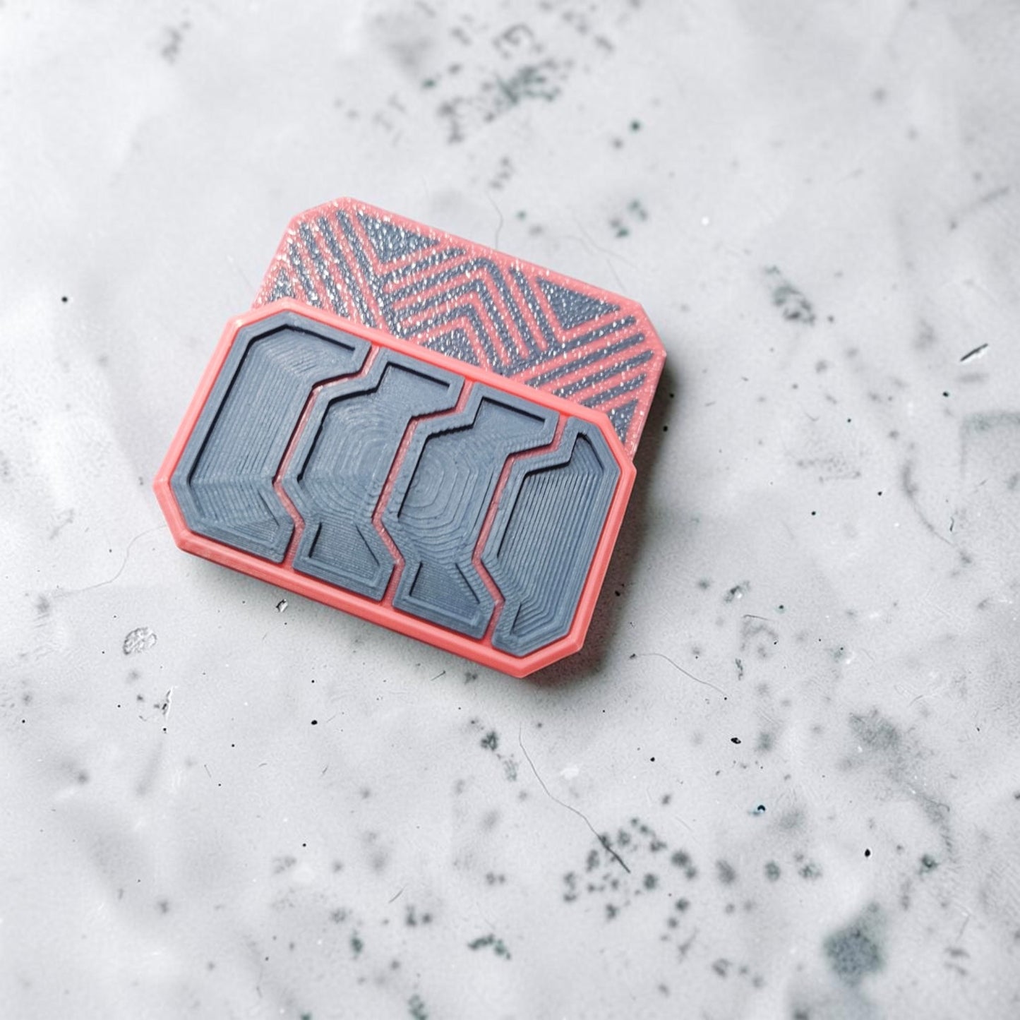 The Armor Back - Premium Hybrid Fidget Slider - 2x4