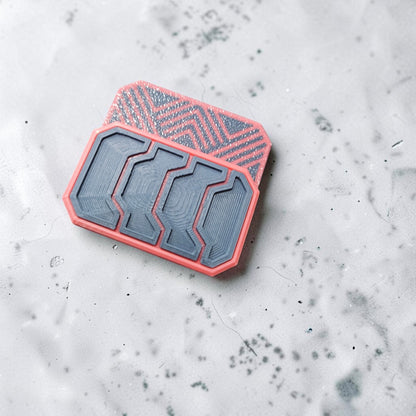 The Armor Back - Premium Hybrid Fidget Slider - 2x4