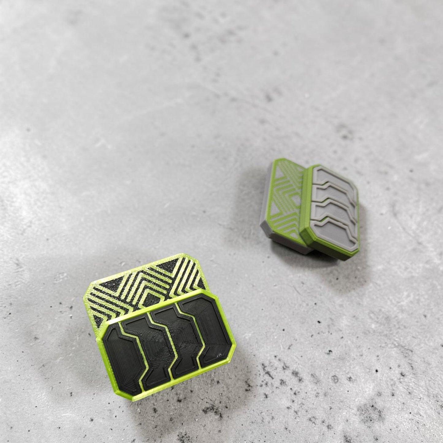 The Armor Back - Premium Hybrid Fidget Slider - 2x4