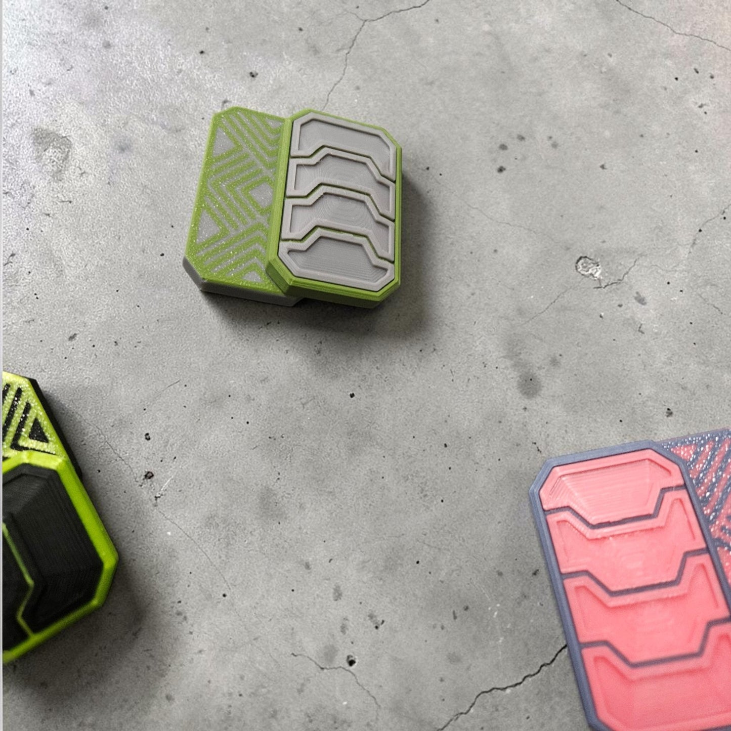 The Armor Back - Premium Hybrid Fidget Slider - 2x4