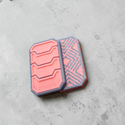 The Armor Back - Premium Hybrid Fidget Slider - 2x4