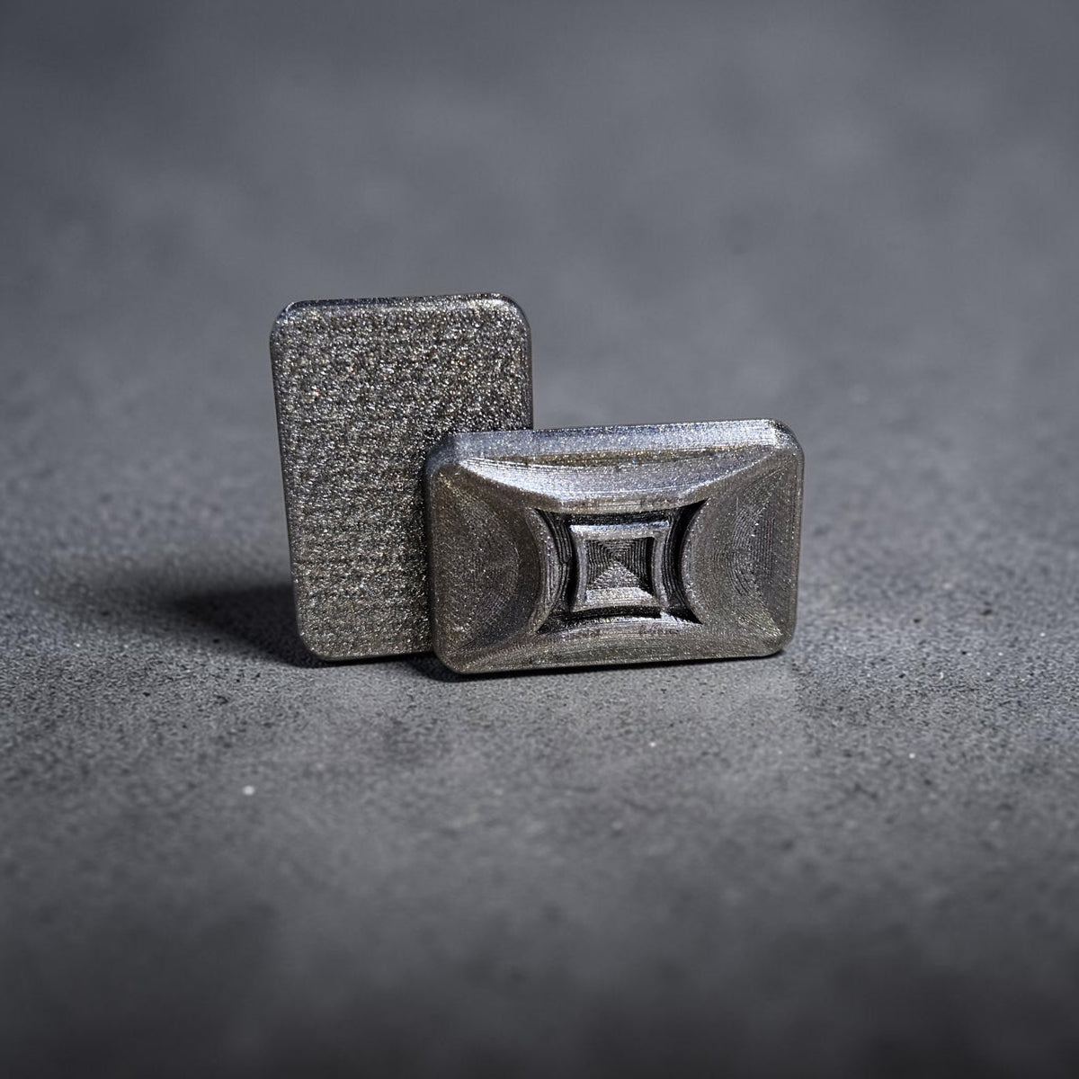 The Couple of Squares - Hybrid Fidget Slider - 4x2