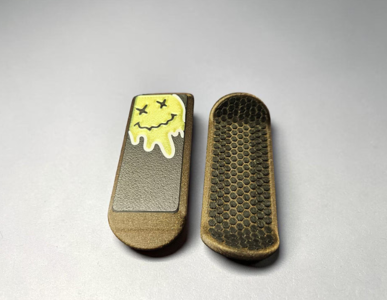 Pop shove-it -  magnetic fidget slider/flipper