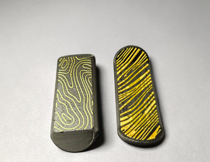 Pop shove-it -  magnetic fidget slider/flipper